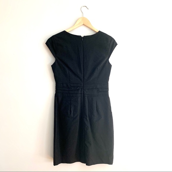 Banana Republic Black Cap Sleeve Dress - Picture 4 of 8